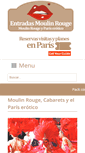 Mobile Screenshot of entradasmoulinrouge.com
